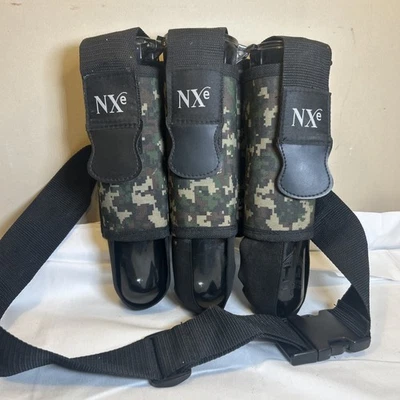 NXE 3 Paintball Pod Pack (Harness) w/ 3 Pods - Camo - Image 1 of 2