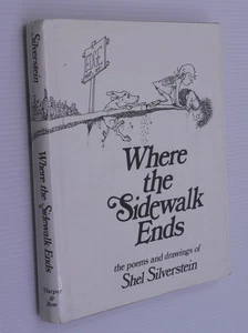WHERE THE SIDEWALK ENDS, 1974 HC, DJ BOOK BY SHEL SILVERSTEIN, 1ST EDITION? - Picture 1 of 7