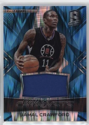 2016-17 Panini Spectra Catalysts Neon Blue /72 Jamal Crawford #17 - Image 1 of 2