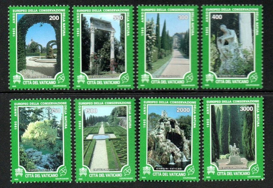 CIUDAD DEL VATICANO MNH 1995 SG1091-98 Año Conservación Naturaleza Foto 1 de 1