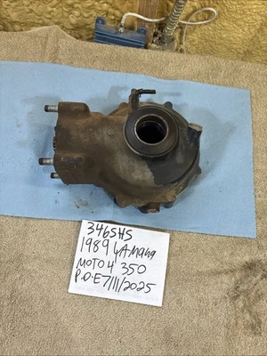 1989 Yamaha Moto 4 YFM 350 задний дифференциал передач в сборе окончательный привод 346 - Изображение 1 из 4