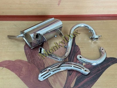 Tubo silenciador escape Honda Mini Trail Z50M. Mono HMZ50M Z50 Z50A Upper Silence Foto 1 de 4