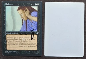 Signed MTG Magic Artist Proof _ Spanish Ice Age _ SEIZURES _ Julie Baroh $100K! - Picture 1 of 3
