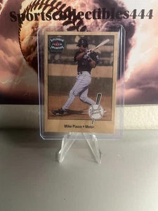 Mike Piazza 2003 Fleer Splendid Splinters Wood Insert New York Mets HOF - Picture 1 of 1
