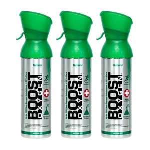 Boost Oxygen Medium Natural 5L Canister | Respiratory Support for Aerobic - Picture 1 of 7