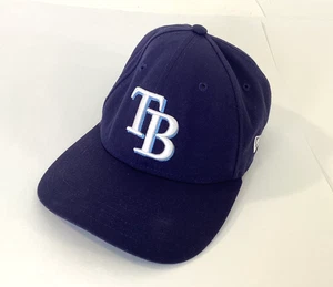 Tampa Bay Rays Mens Baseball Hat Cap Strap Back Blue  New Era Adjustable - Picture 1 of 13