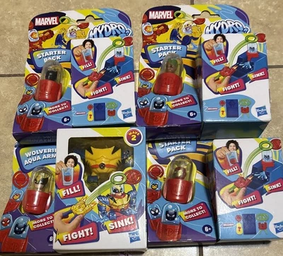 Marvel Hydro Pods elige Wolverine Aqua Armor y paquetes de inicio elige el tuyo nuevo en caja Foto 1 de 4