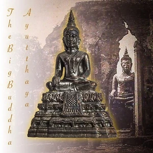 Thai Amulet Phra Mongkol The Big Buddha Ayutthaya Original Figurine Sacred Lucky - Picture 1 of 11