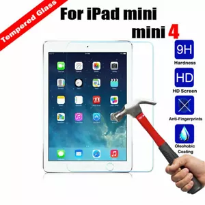 For Apple iPad Mini 4 PRO 9.7 Pro 11 2018 9H HD Screen Protector Tempered Glass - Picture 1 of 20