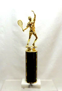 TENNIS TROPHY, MALE TENNIS, FEMALE TENNIS, TENNIS AWARD 8 COLORS - Bild 1 von 4