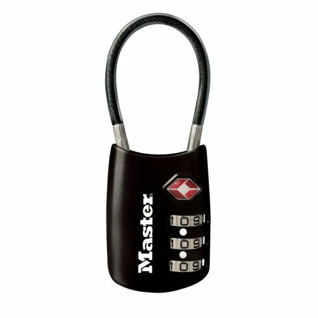 Master Lock 4688D Luggage Lock with Flexible Shackle