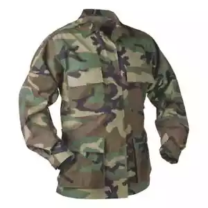 U.S. Military Woodland Camo Combat Coat/Jacket Size M, L, XL, New IRR, free ship - Bild 1 von 17
