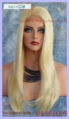 LONG STRAIGHT LACE FRONT WIG | COLOR 613 | STUNNING STYLE USA SELLER 141 - 1 - Image 1 of 4