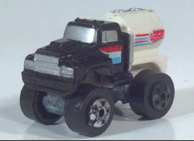 Camión cisterna Road Champs Mini Monster Wheels modelo a escala 1,25" vintage Foto 1 de 4