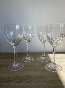 4 Edinburgh Crystal Stemmed Wine Glasses (2) - Picture 1 of 9