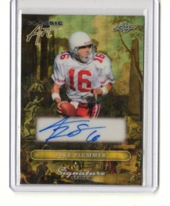 2025 Leaf Signature Series Jake Plummer Classic Art GOLD VINYL AUTO TRUE 1/1 - Bild 1 von 1
