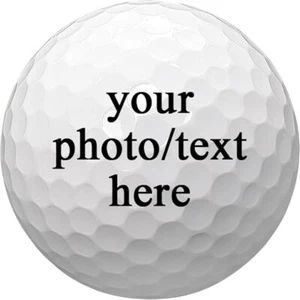 Custom Golf Balls Personalized Golfer Gifts Upload Photo Dad Retirement Gift - Picture 1 of 7