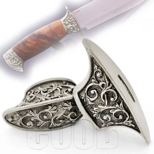 RvD CooB Set Finger Guard Bolster Pommel German Silver for Knife Making Handle - Picture 1 of 4
