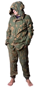 80s New Vintage USSR MILITARY BDU Kzs Soviet Army Soldier Uniform Camo Suit Sz 2 - Picture 1 of 4