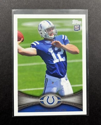 2012 Topps Andrew Luck 🔥🔥🔥 Rookie Card RC #140 Indianapolis Colts - Image 1 of 2