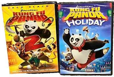 H5 {New Sealed} KUNG FU PANDA 2 & KUNG FU PANDA HOLIDAY Lot of 2 Movies on DVD Foto 1 de 2