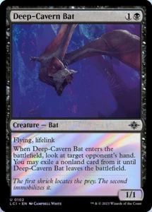 Deep-Cavern Bat 102 U MTG LCI NM FOIL - Picture 1 of 1
