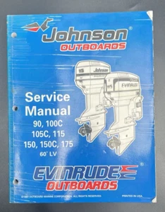 1998 Johnson Evinrude Outboard 60° LV 90-175 HP Service Repair Manual 520210 - Picture 1 of 2
