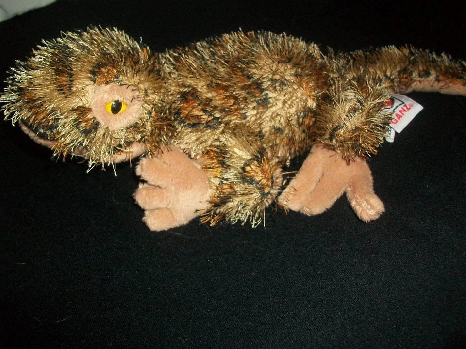USED NO CODE  Ganz Webkinz Leopard Lizard Plush HM198 - Image 1 of 1