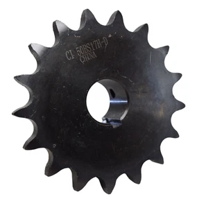 50 Roller Chain Sprocket 17 Teeth 7/8" Bore 50B17-7/8 50BS17H-7/8 - Bild 1 von 3