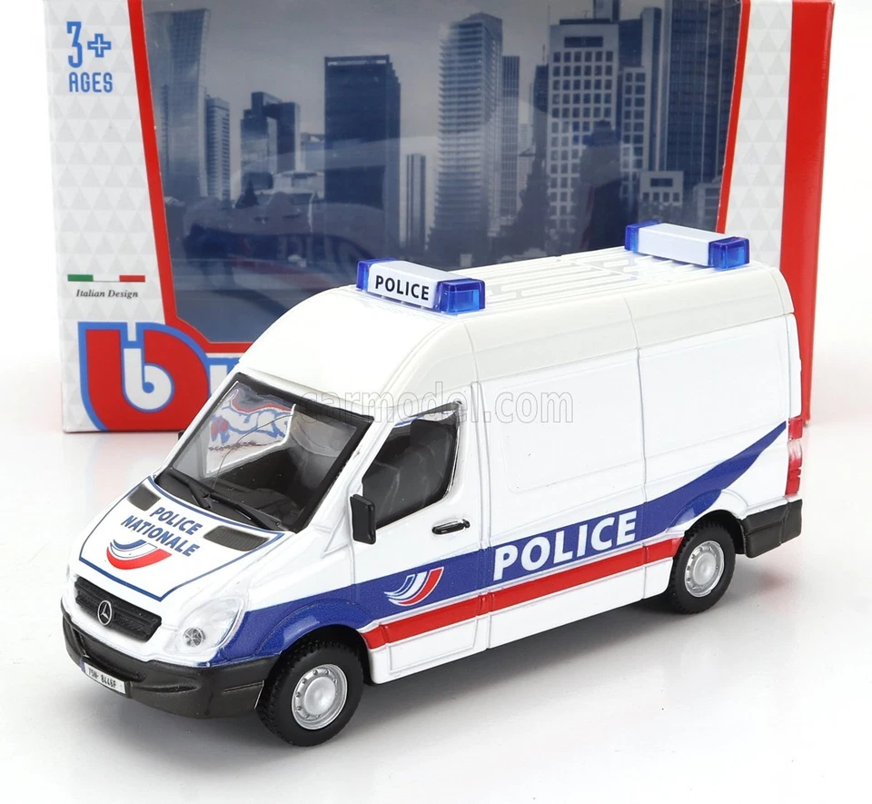 1/50 BURAGO - MERCEDES BENZ - SPRINTER VAN POLICE NATIONALE 2019 18-32006 - Immagine 1 di 1