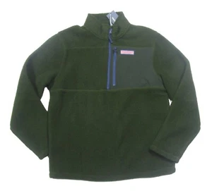 Vineyard Vines Men's Forest Green Stillwater 1/4 Zip Shep Shirt Sweater - Picture 1 of 5