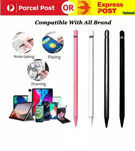 Universal Capacitive Touch Screen Stylus Pen For Drawing iPad Android Tablet AU - Picture 1 of 14