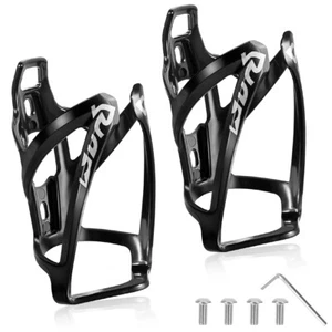 2 Pcs Bike Water Bottle Holder Lightweight MTB Bicycle Water Bottle Cage Bracket - Picture 1 of 47
