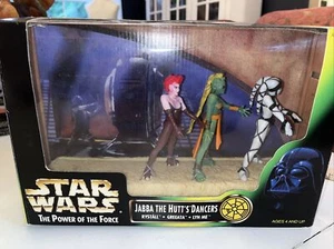 Vintage 1998 Star Wars The Power of the Force Jabba the Hutt's Dancers Kenner - Picture 1 of 12