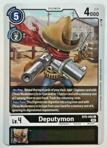 Digimon Deputymon Doble Diamante BT6-060 NM/M - Imagen 1 de 1
