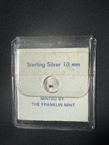 Gerald R Ford Sterling Silver 10mm coin minted by The Franklin Mint 38 President - Picture 1 of 2