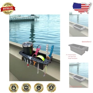 Portable 90 Degree Boat Caddy: Adjustable Tool Holder for Versatrack Systems - Picture 1 of 8
