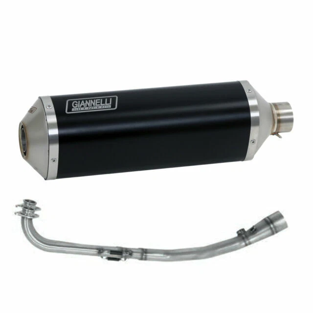 Giannelli 73790B6K IPERSPORT Silenziatore in Alluminio - Nero