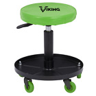 Surewerx Usa 57104 Viking By Aff - Mechanic's Roller Stool W/ Adjustable Height