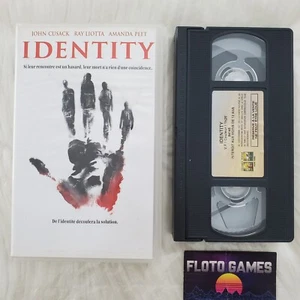 Original VHS FR: Identity - John Cusack Ray Liotta - RAR - 2003 - Floto Games - Bild 1 von 2