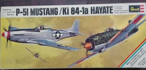 P-51 Mustang /Ki 84-1A Hayate Revell #H-222-130.. - Picture 1 of 2