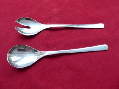 Tischfein CHROMINOX Salatbesteck Edelstahl 60er Jahre - Bild 1 von 3