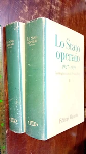 LIBRO: Lo stato operaio. 1927-1939. 2vv di Franco Ferri (Autore) Editori Riun - Imagen 1 de 3
