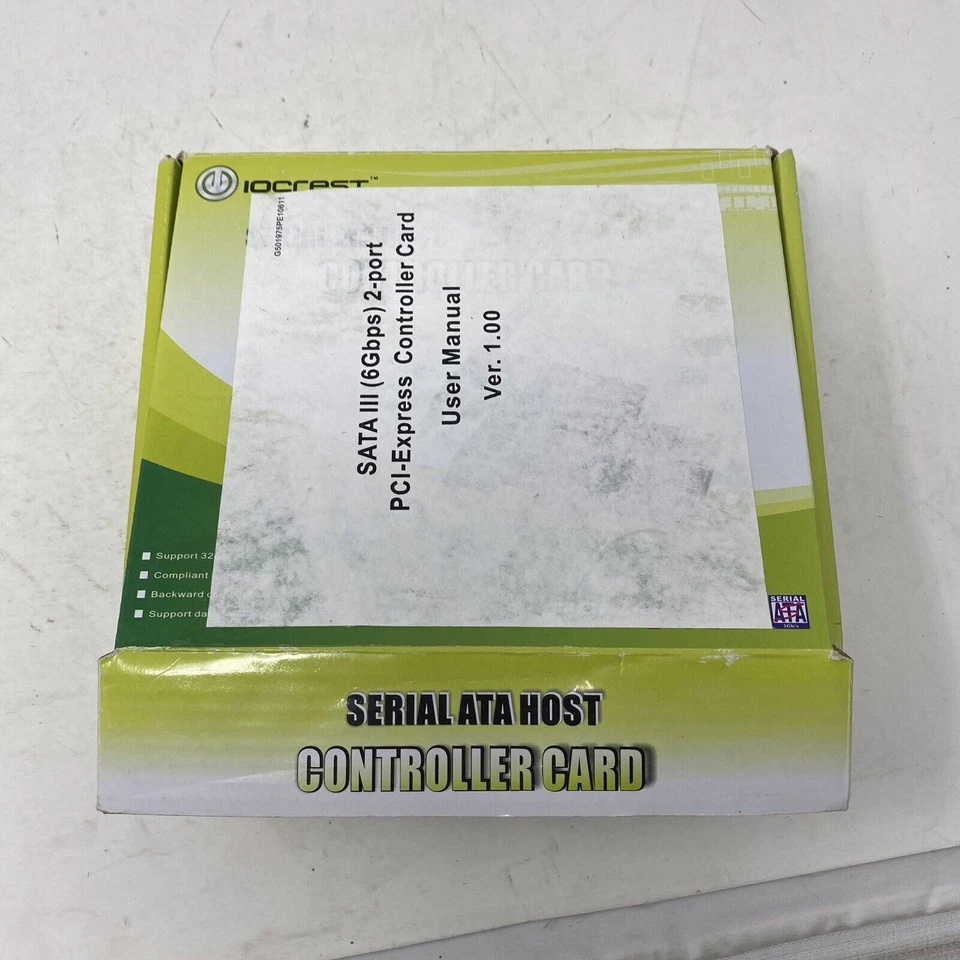 iocrest sy-pex50039 pcie 2x raid card - Image 1 of 3