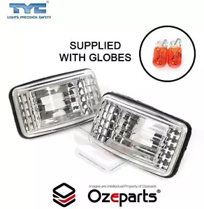 Set Pair Indicator Guard Repeater Light Flasher For Toyota Landcruiser 80 Series - Picture 1 of 3