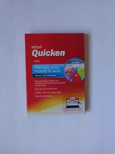 INTUIT QUICKEN 2016 DELUXE FOR WINDOWS Vista SP1/7/8/8.1 - Picture 1 of 8