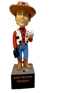 SF Giants SGA 30.6.2019 PIXAR DAY Kirk Rueter holziges Spielzeug Geschichte sprechende Wackelkopf - Bild 1 von 7