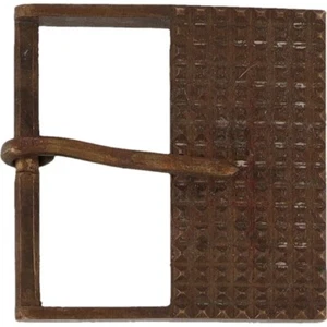 60s Brass Hippie Minimalist Retro Mcm Boho Traditional Prong Vintage Belt Buckle - Picture 1 of 5