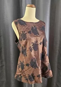 Ellen Tracy Size 16 Beautiful Blouse - Picture 1 of 10