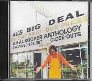 AL KOOPER ANTHOLOGY CD AL'S BIG DEAL/UNCLAIMED FREIGHT - BRAND NEW - Picture 1 of 2